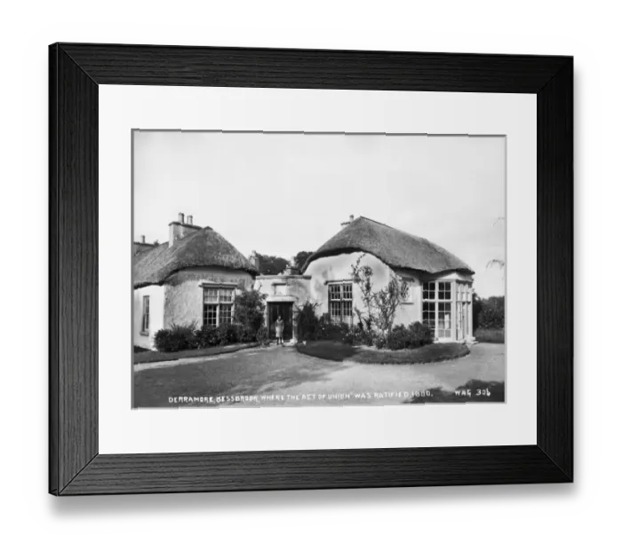 Framed Print : Derramore, Bessbrook, where the Act of Union was Ratified Framed Print : Derramore, Bessbrook, where the Act of Union was Ratified