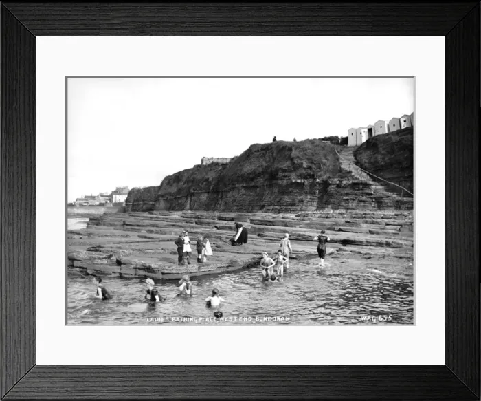 Framed Print : Ladies Bathing Place, West End, Bundoran Framed Print : Ladies Bathing Place, West End, Bundoran