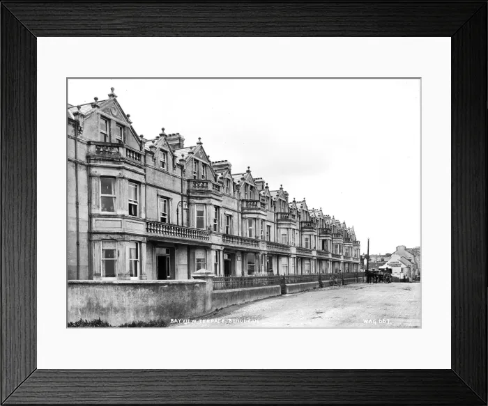 Framed Print : Bayview Terrace, Bundoran Framed Print : Bayview Terrace, Bundoran