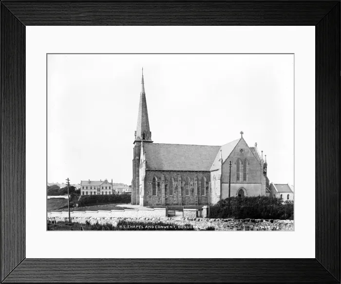 Framed Print : R. C. Chapel and Convent, Bundoran Framed Print : R. C. Chapel and Convent, Bundoran