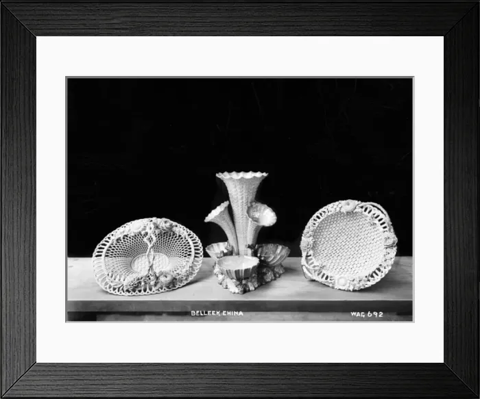 Framed Print : Belleek China Framed Print : Belleek China