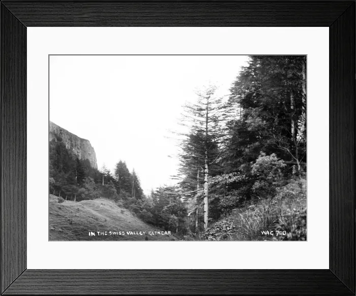 Framed Print : In the Swiss Valley, Glencar Framed Print : In the Swiss Valley, Glencar