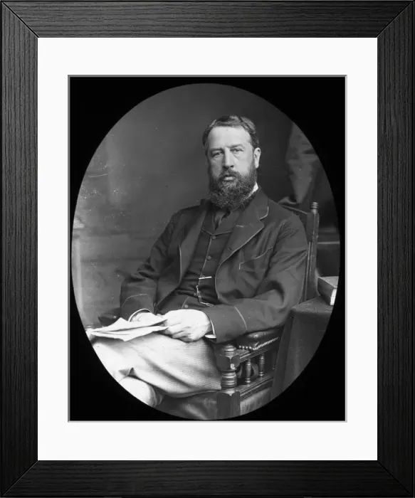 Framed Print : Spencer Cavendish, Marquis of Hartingdon Framed Print : Spencer Cavendish, Marquis of Hartingdon