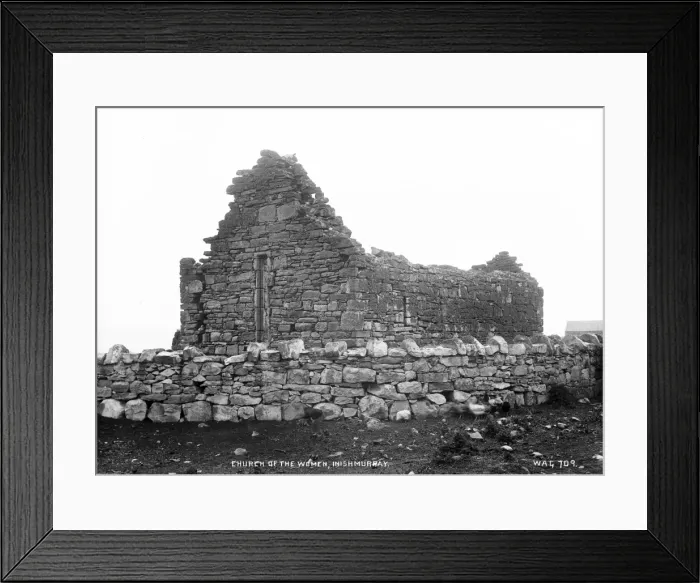Framed Print : Church of the Women, Inishmurray Framed Print : Church of the Women, Inishmurray