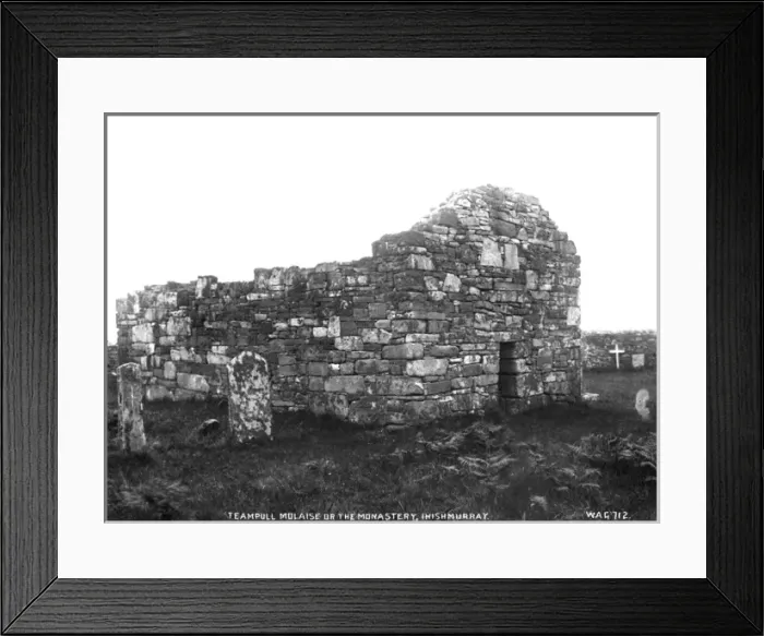Framed Print : Teampull Molaise Or the Monastery, Inishmurray Framed Print : Teampull Molaise Or the Monastery, Inishmurray