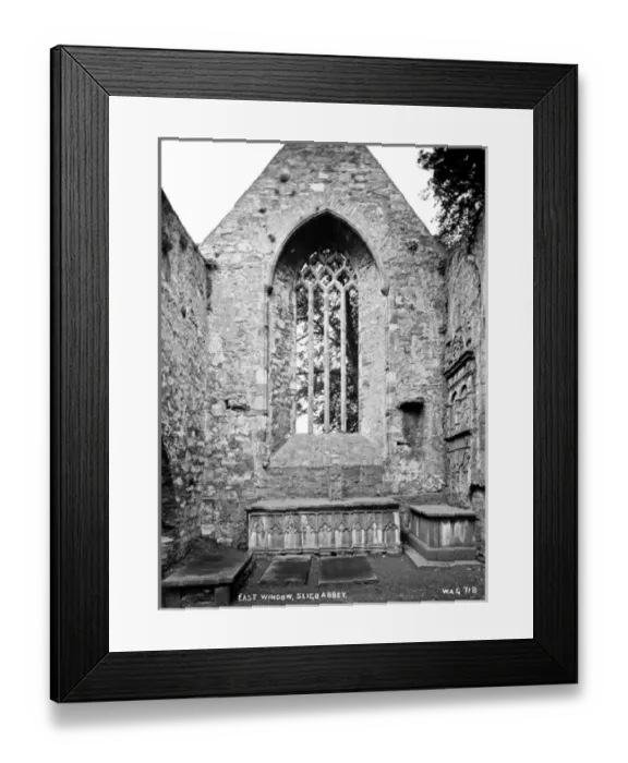 Framed Print : East Window, Sligo Abbey Framed Print : East Window, Sligo Abbey