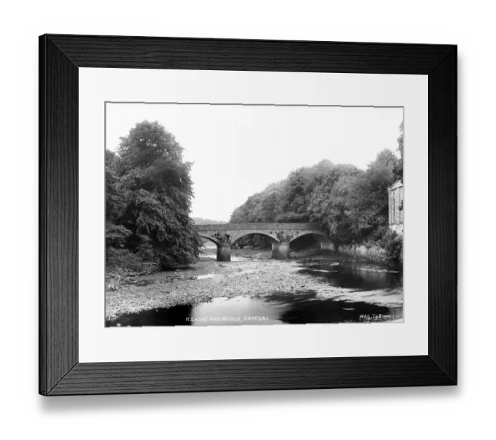 Framed Print : R. Easke and Bridge, Donegal Framed Print : R. Easke and Bridge, Donegal