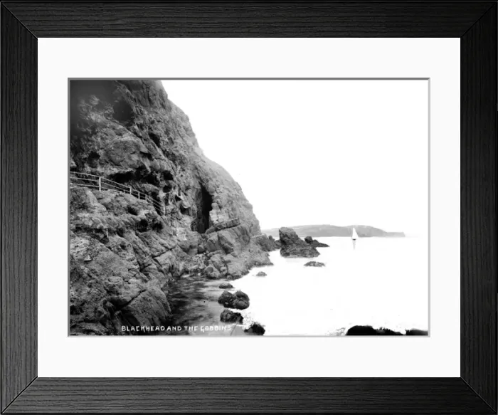 Framed Print : Blackhead and the Gobbins Framed Print : Blackhead and the Gobbins
