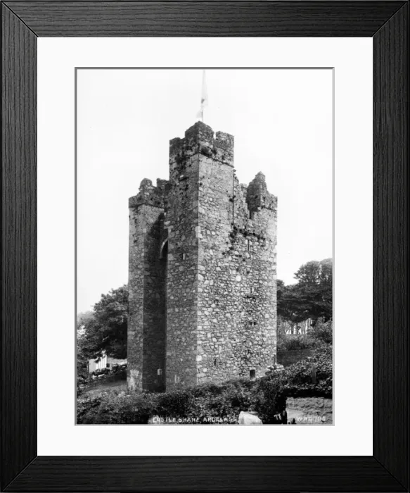 Framed Print : Castle Shane, Ardglass Framed Print : Castle Shane, Ardglass