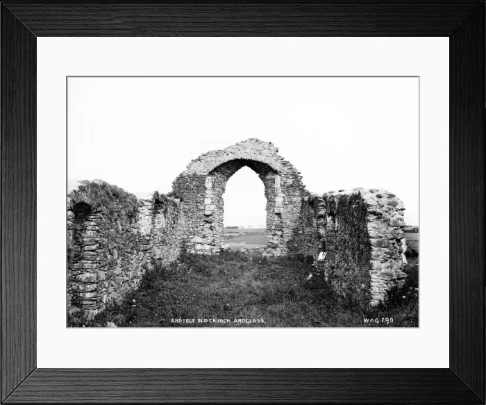 Framed Print : Ardtole Old Church, Ardglass Framed Print : Ardtole Old Church, Ardglass