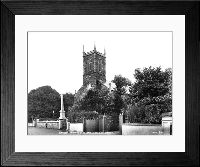 Framed Print : Bangor Rd. Presbyterian Church, Holywood Framed Print : Bangor Rd. Presbyterian Church, Holywood