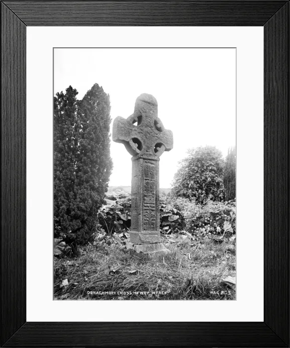 Framed Print : Donaghmore Cross, Newry, Western Face Framed Print : Donaghmore Cross, Newry, Western Face