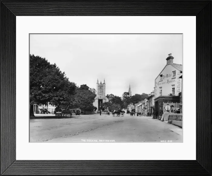 Framed Print : The Square, Rostrevor Framed Print : The Square, Rostrevor