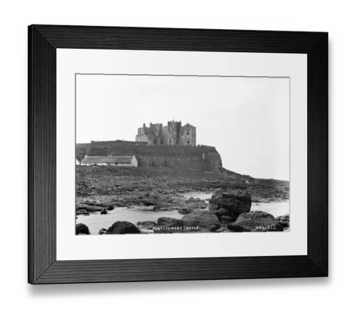 Framed Print : Portstewart Castle Framed Print : Portstewart Castle