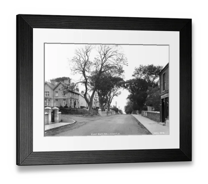 Framed Print : Quay Road, Ballycastle Framed Print : Quay Road, Ballycastle