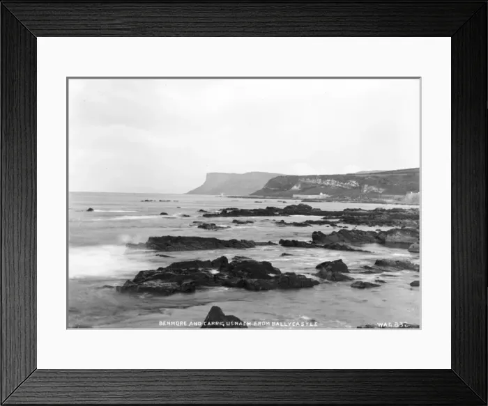 Framed Print : Benmore and Carrig Usnach from Ballycastle Framed Print : Benmore and Carrig Usnach from Ballycastle