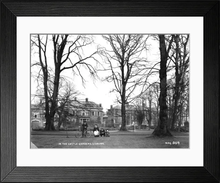 Framed Print : In the Castle Gardens, Lisburn Framed Print : In the Castle Gardens, Lisburn