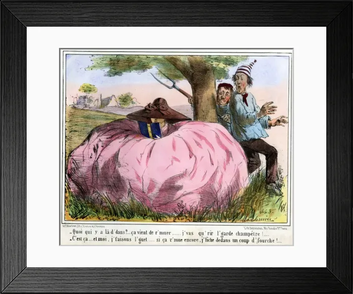 Framed Print : La Crinolonomanie by Charles Vernier Framed Print : La Crinolonomanie by Charles Vernier