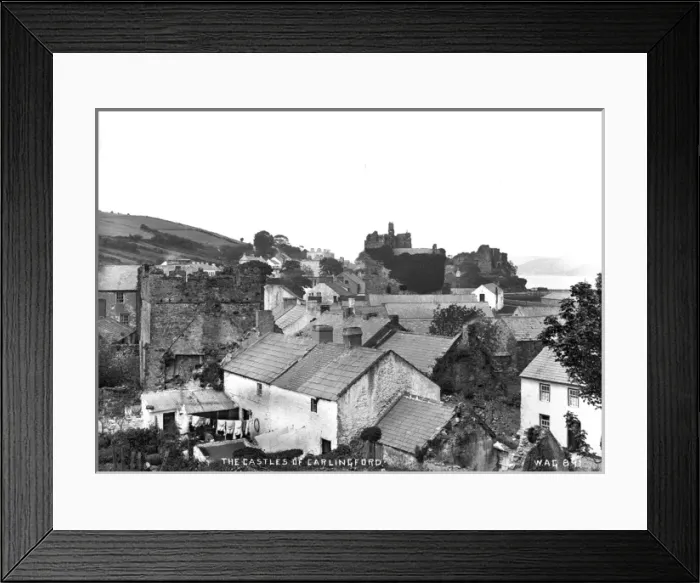 Framed Print : The Castles of Carlingford Framed Print : The Castles of Carlingford