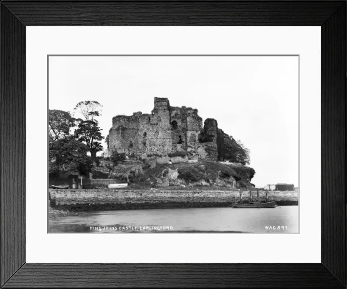 Framed Print : King Johns Castle and Harbour, Carlingford Framed Print : King Johns Castle and Harbour, Carlingford