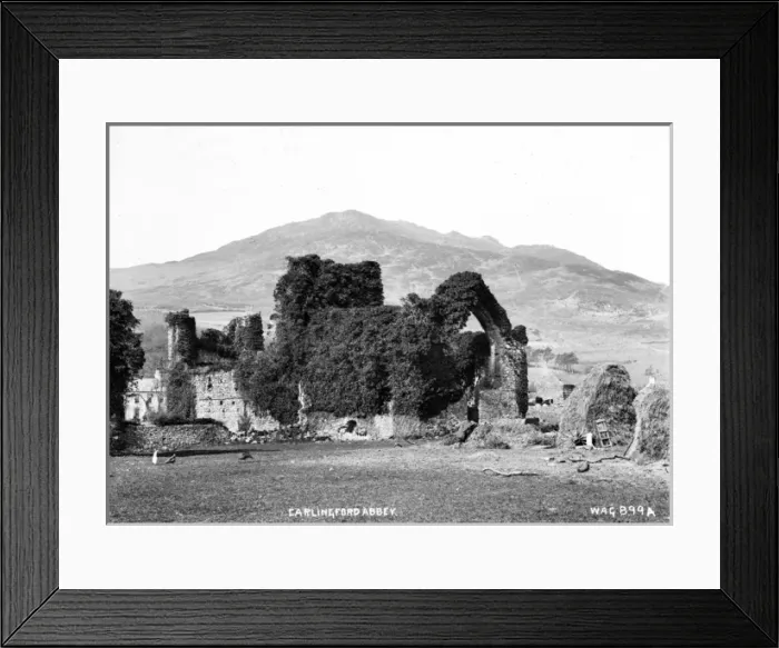 Framed Print : Carlingford Abbey Framed Print : Carlingford Abbey