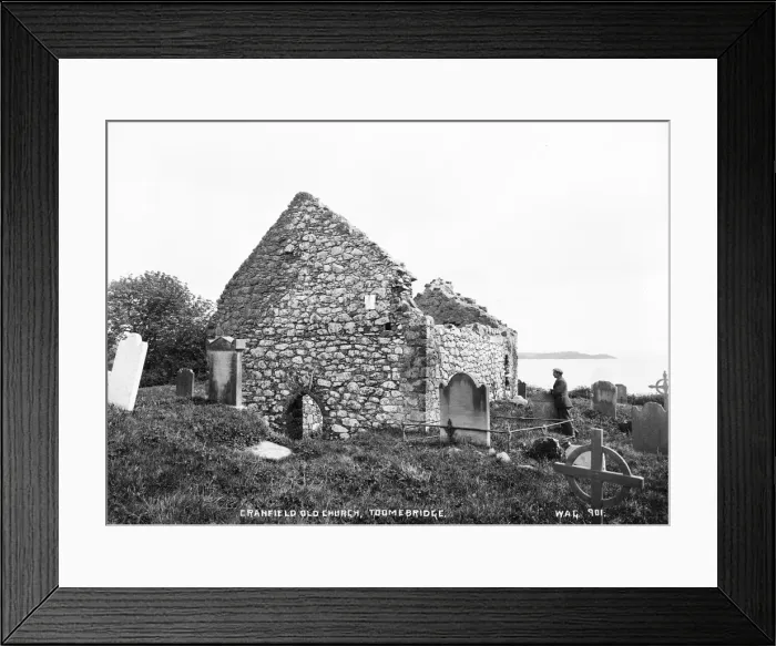 Framed Print : Cranfield Old Church, Toomebridge