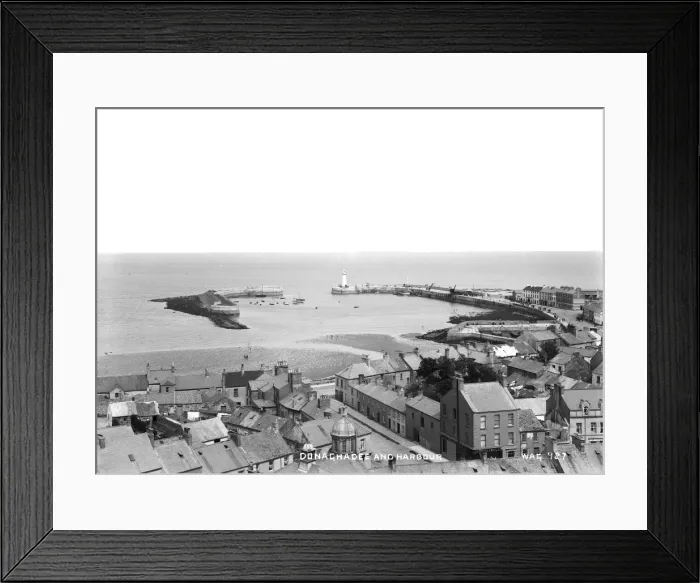 Framed Print : Donaghadee and Harbour Framed Print : Donaghadee and Harbour