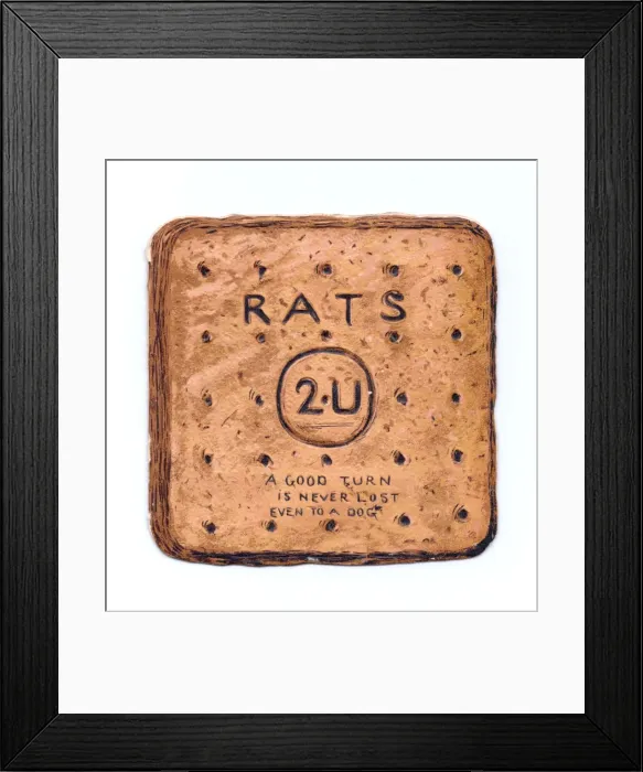 Framed Print : Greetings card in the shape of a dog biscuit Framed Print : Greetings card in the shape of a dog biscuit