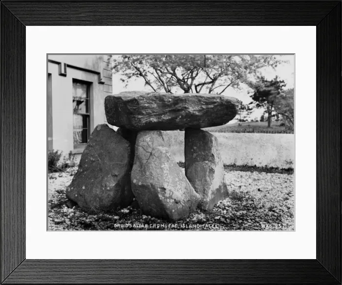 Framed Print : Druids Altar Cromlech, Islandmagee Framed Print : Druids Altar Cromlech, Islandmagee