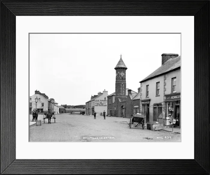 Framed Print : Bushmills Co. Antrim Framed Print : Bushmills Co. Antrim