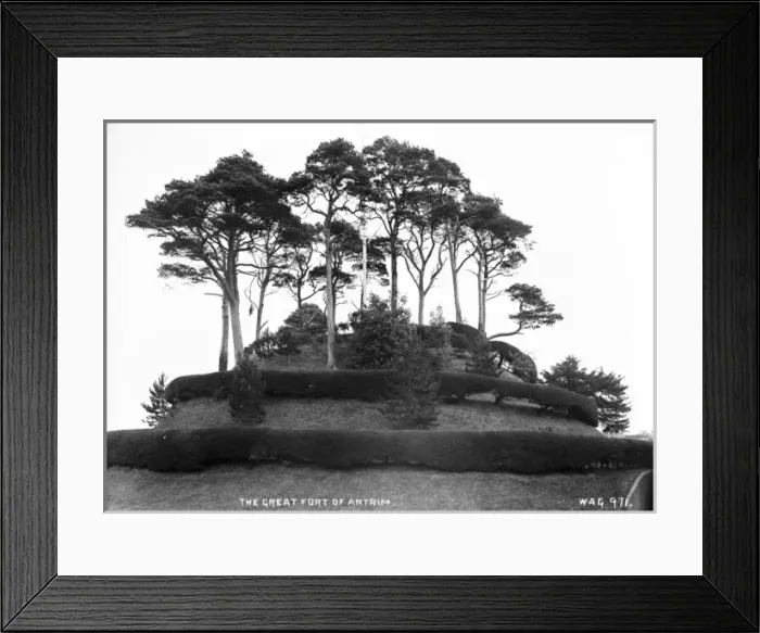 Framed Print : The Great fort of Antrim Framed Print : The Great fort of Antrim