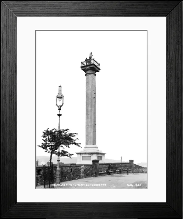 Framed Print : The Walker Monument, Londonderry Framed Print : The Walker Monument, Londonderry