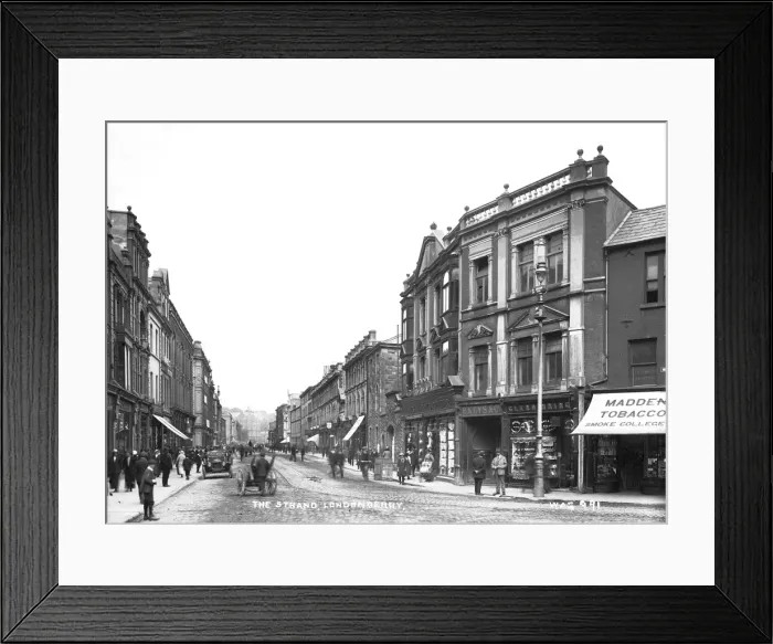 Framed Print : The Strand, Londonderry Framed Print : The Strand, Londonderry