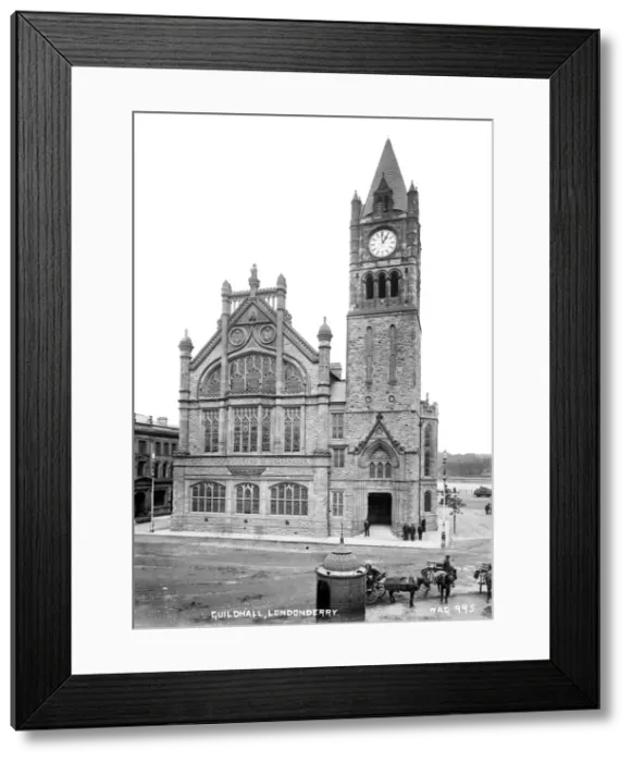 Framed Print : The Guildhall, Londonderry Framed Print : The Guildhall, Londonderry