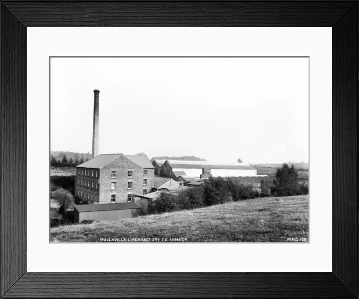 Framed Print : Mullavilla Linen Factory, Co. Armagh Framed Print : Mullavilla Linen Factory, Co. Armagh