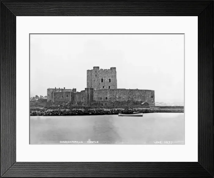 Framed Print : Carrickfergus Castle Framed Print : Carrickfergus Castle