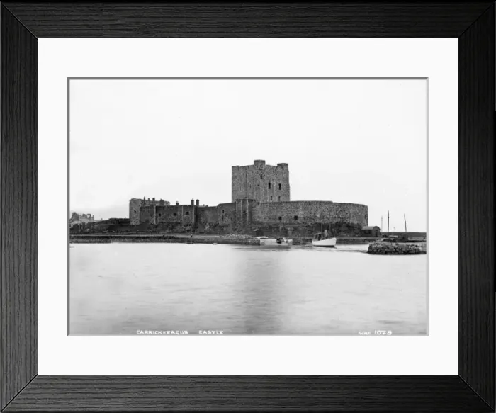 Framed Print : Carrickfergus Castle Framed Print : Carrickfergus Castle