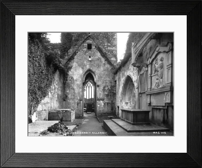 Framed Print : Interior, Muckross Abbey, Killarney Framed Print : Interior, Muckross Abbey, Killarney