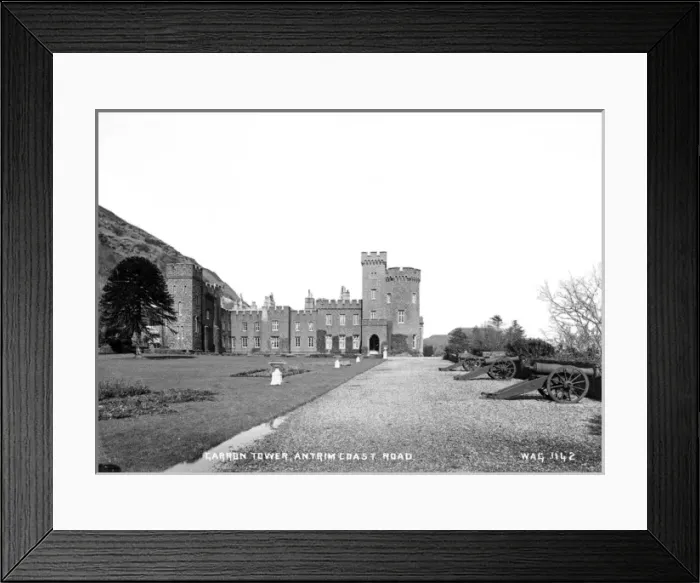 Framed Print : Garron Tower, Antrim Coast Road Framed Print : Garron Tower, Antrim Coast Road
