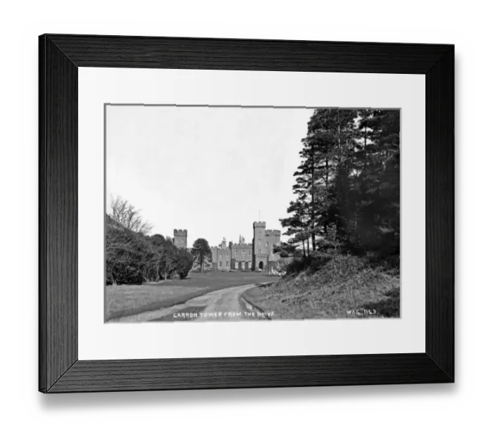 Framed Print : Garron Tower from the Drive Framed Print : Garron Tower from the Drive