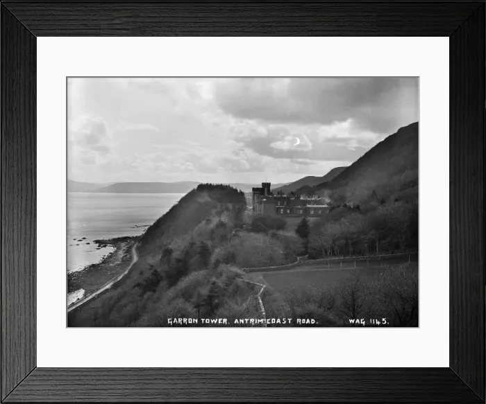 Framed Print : Garron Tower, Antrim Coast Road Framed Print : Garron Tower, Antrim Coast Road