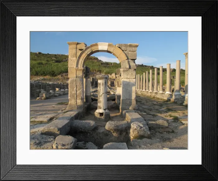 Framed Print : Turkey, North East of Antalya, Perge Framed Print : Turkey, North East of Antalya, Perge