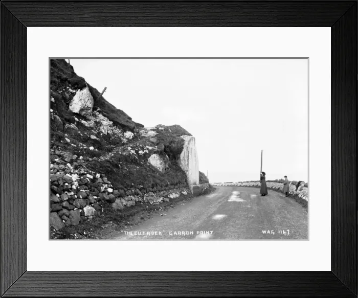 Framed Print : The Cut Rock, Garron Point Framed Print : The Cut Rock, Garron Point