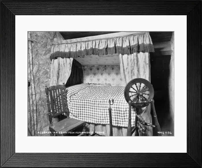 Framed Print : A Corner in a Co. Antrim Farmhouse, Toome Framed Print : A Corner in a Co. Antrim Farmhouse, Toome