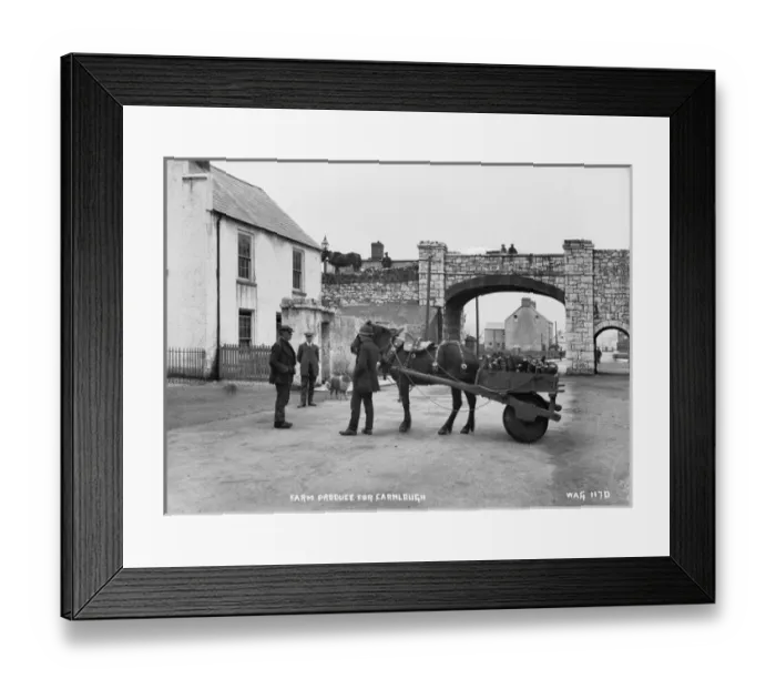 Framed Print : Farm Produce for Carnlough Framed Print : Farm Produce for Carnlough