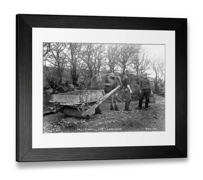 Framed Print : Roller Wheel Car, Carnlough Framed Print : Roller Wheel Car, Carnlough