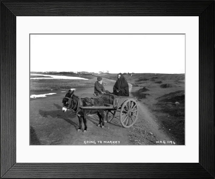 Framed Print : Going to Market Framed Print : Going to Market