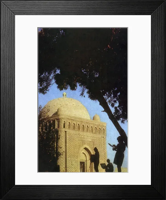 Framed Print : Ismail Samani Mausoleum, Bukhara, Uzbekistan Framed Print : Ismail Samani Mausoleum, Bukhara, Uzbekistan