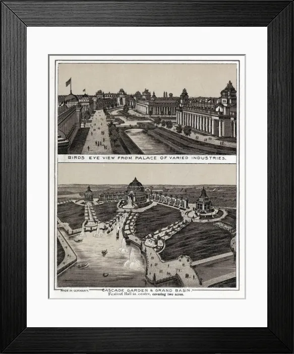 Framed Print : St. Louis World Fair, Missouri, USA Framed Print : St. Louis World Fair, Missouri, USA