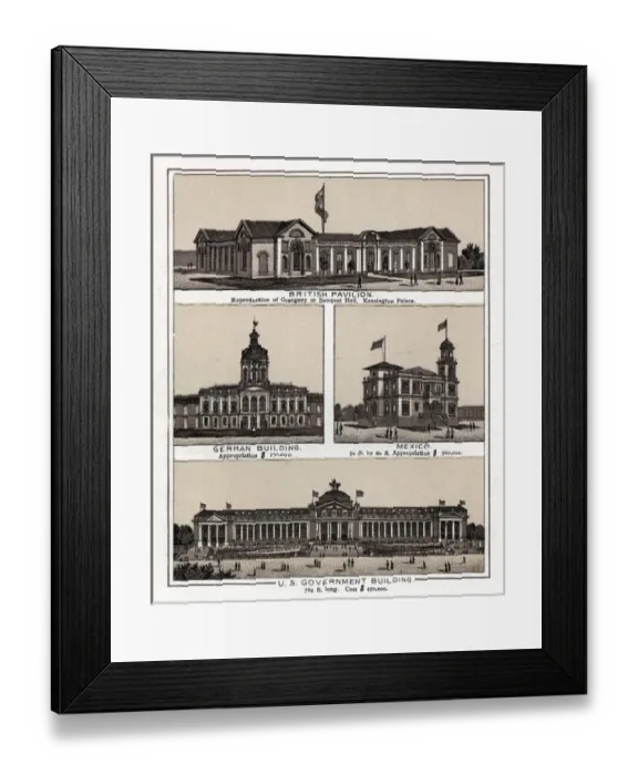 Framed Print : St. Louis World Fair, Missouri, USA Framed Print : St. Louis World Fair, Missouri, USA